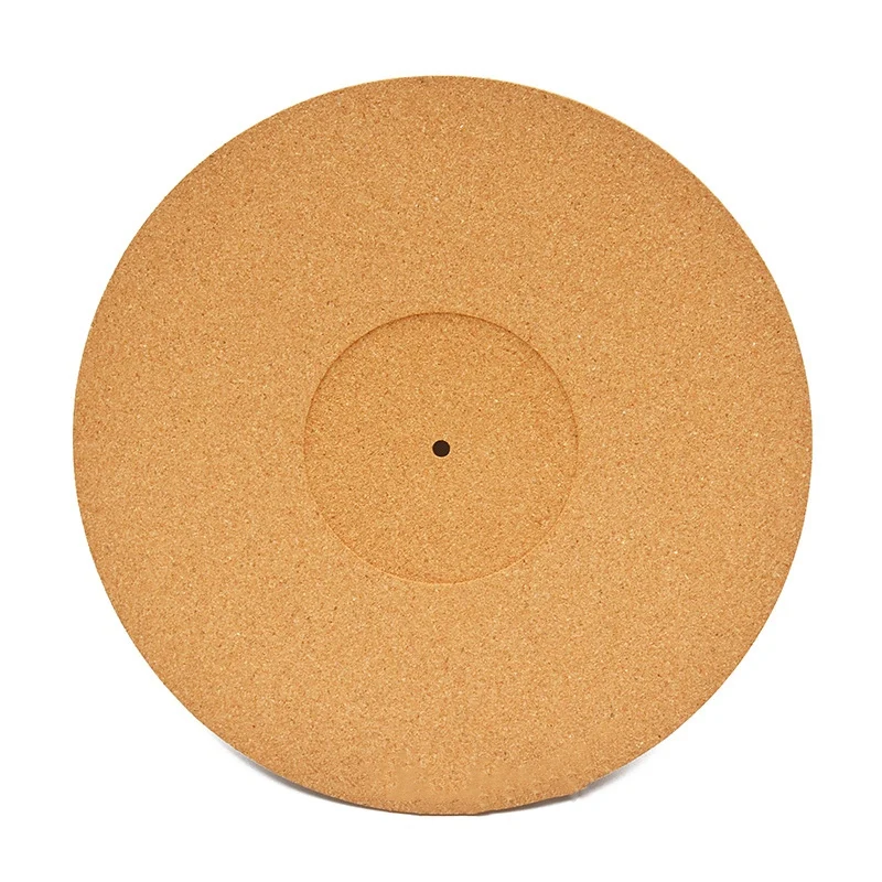 

Cork LP Slip Mat Anti-Static Slipmat for 12 Inch LP Vinyl Record Cork Turntable Platter Mat