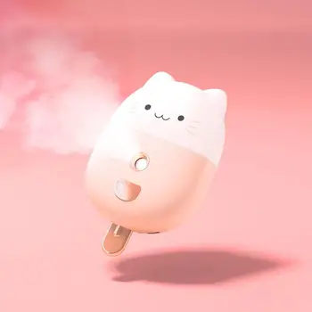 

Cute Cat Portable Mini USB Charging Facial Humidifier Alarm Mist Maker Sprayer