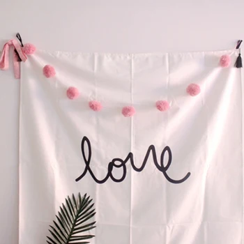 

Nordic Felt Fabric String Star Garland Party Banner Tent Bed Mat Baby Shower Bunting Ornament Kids Room Hanging Wall Decor