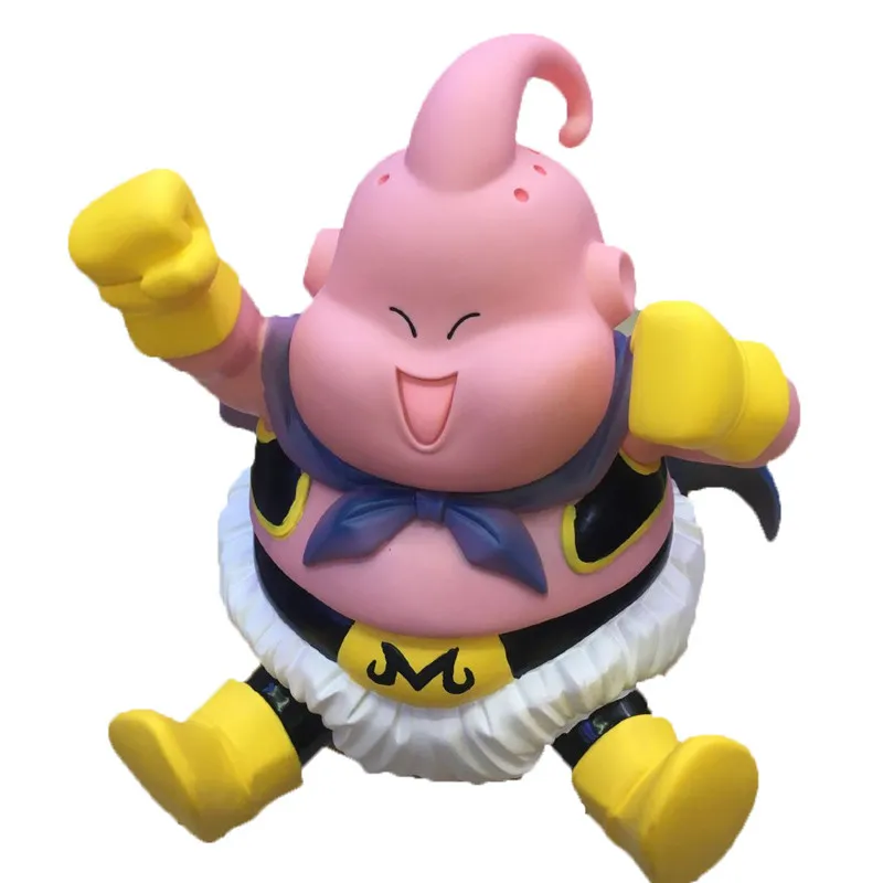 Dragon Ball Z последний босс сидя осанка смех жир Majin пластиковая фигурка Буу Коллекция Модель игрушки X2838