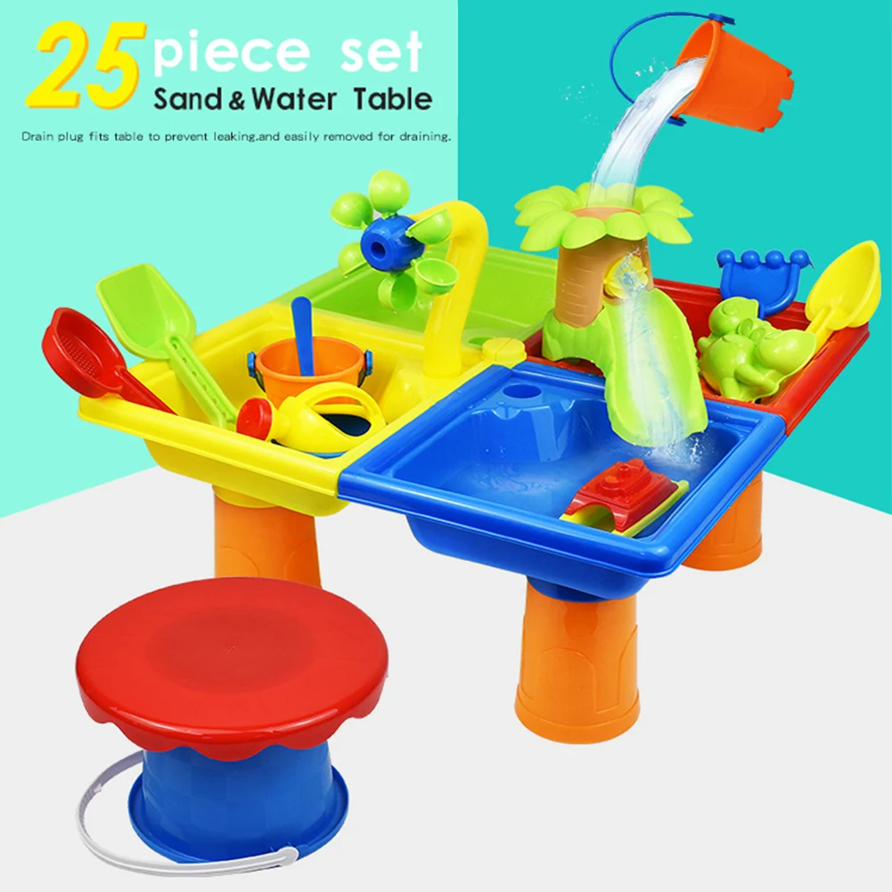plastic sand and water pit