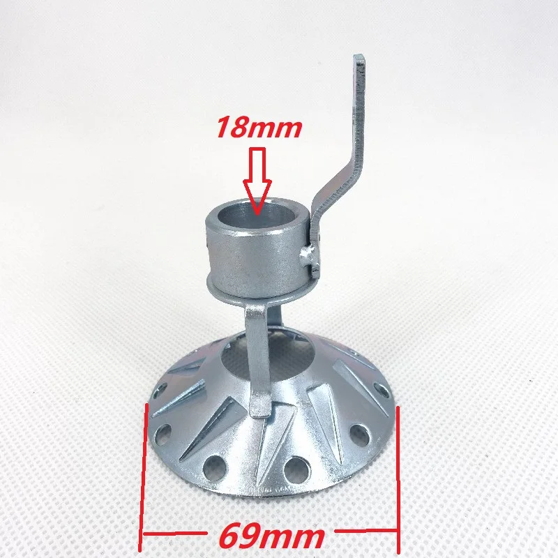 Air Swirler For Waste Oil Burner Oil Spray Nozzle Stabilizing Disc Ring Of Fire Steady Plate Flame Stabilizer For Burner 73mm