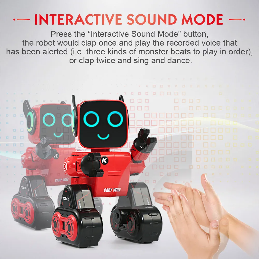 JJR/C R4 CADY WILE 2 4G Интеллектуальный робот с дистанционным управлением RC Robot Adviser