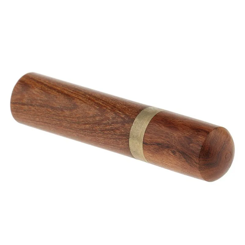 Pen shape toothpick tube in Wood Durable portable Box of toothpicks Brown Color CNIM Hot