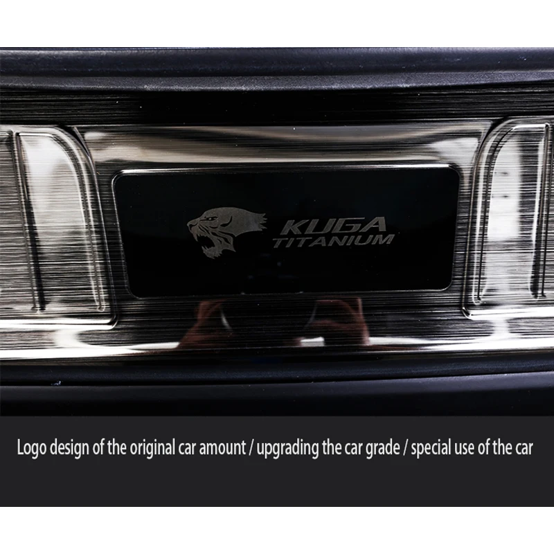 Для Ford Escape Kuga 13 to19 защита заднего бампера Дека ШАГ ПАНЕЛЬ отделка крышка