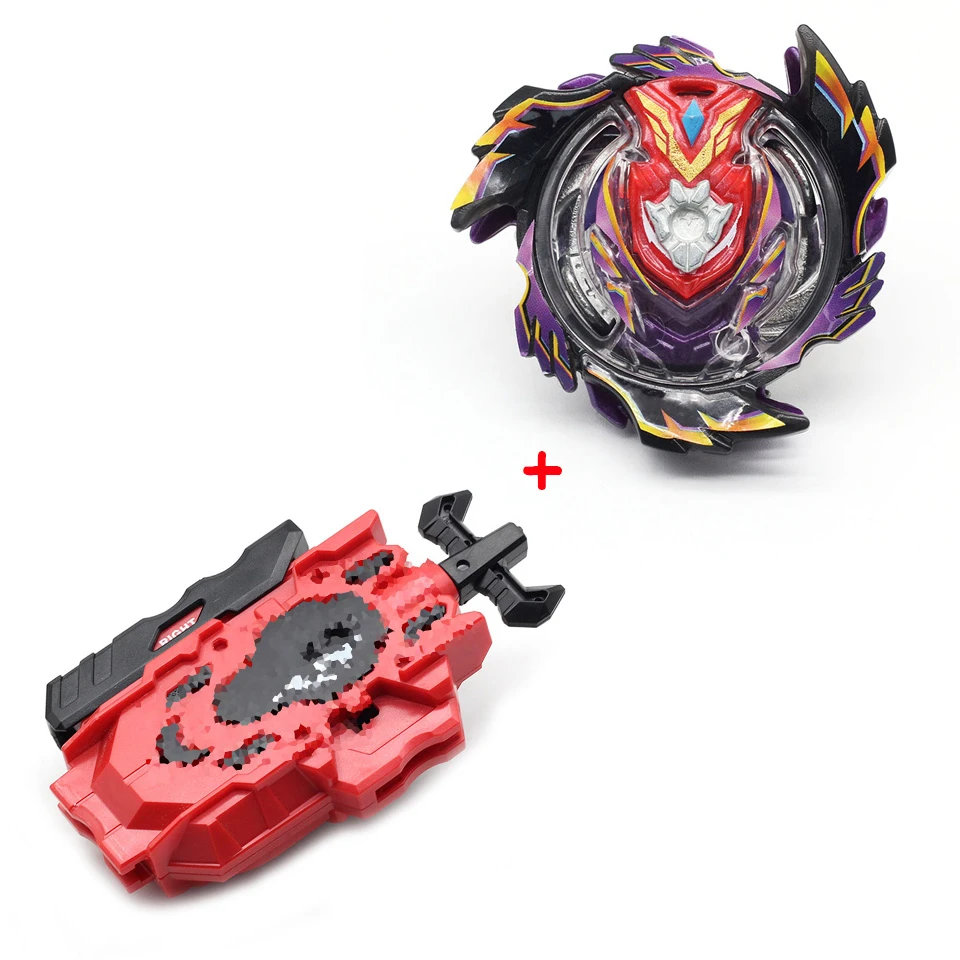 b96 Launcher Beyblade Burst B145 B144 B143 B142 B140 с левым правым двухсторонним проводным пусковым устройством металлический бустер Топ стартер гироскоп спиннинг игрушка для боя - Цвет: b96 Launcher