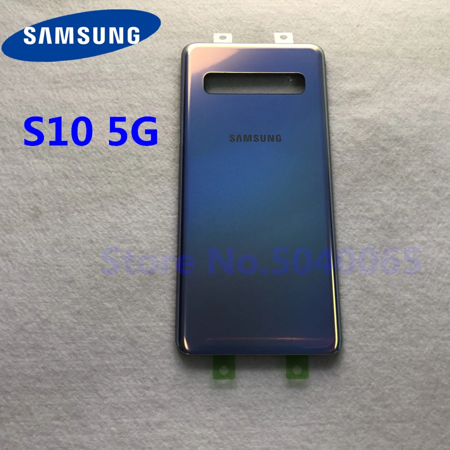 Чехол для samsung Galaxy S10, 5G, G977, G977F, 5G версия, крышка для батареи, задняя крышка, S10, задний стеклянный экран, задний стеклянный чехол