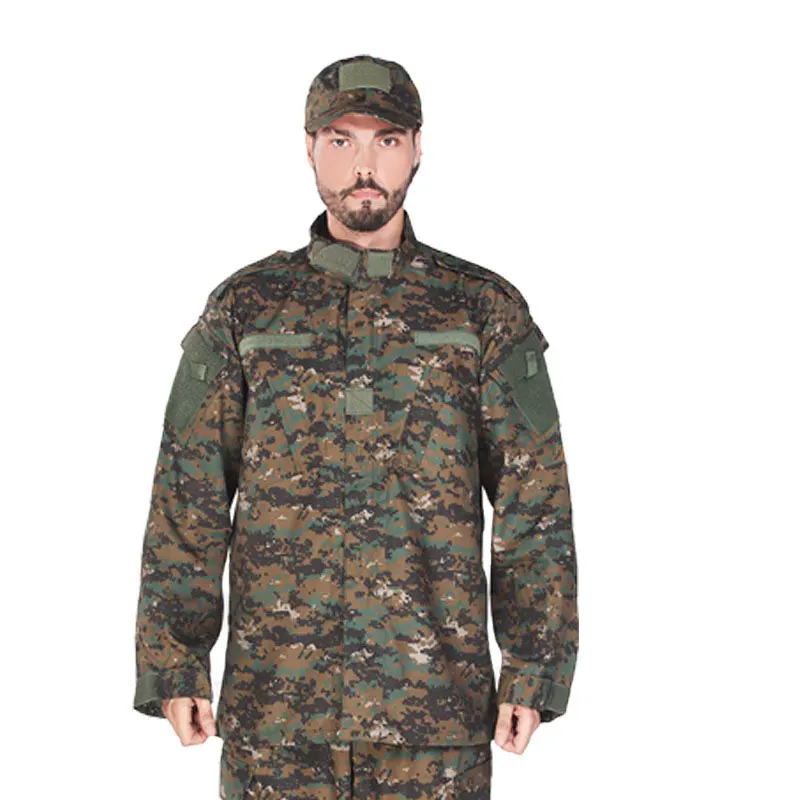 17Color Men Army Tactical Military Uniform Camouflage Combat Shirt Clothes Special Forces ACU Militar Uniforms for Man Coat Set