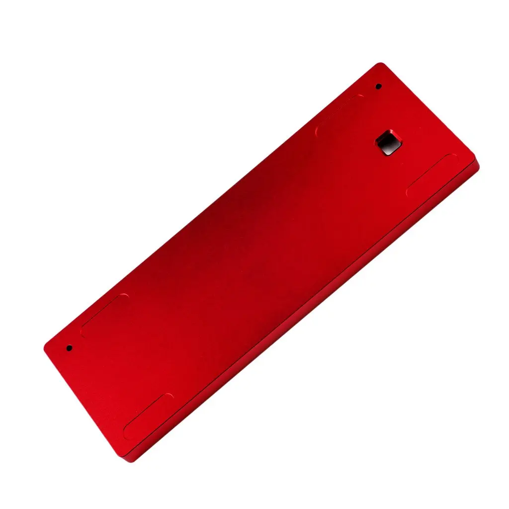 minila anodização cnc alu caso para teclado mecânico compatível poker