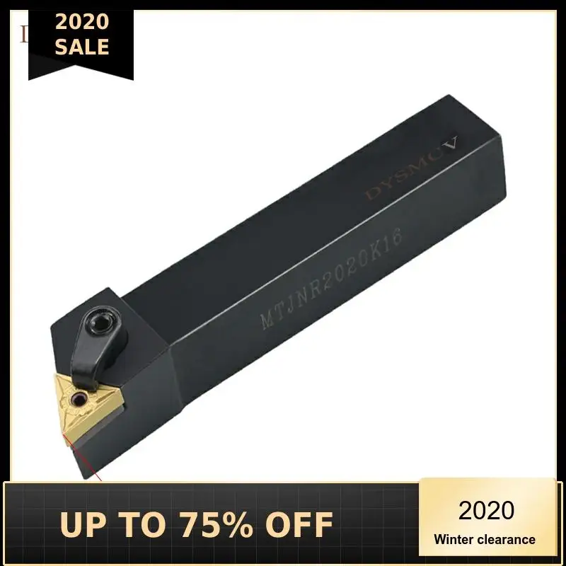 

1 unit MTJNR2020K22 turning tool holder 125mm 93 degrees Metal cutting lathe tools for TNMG220408