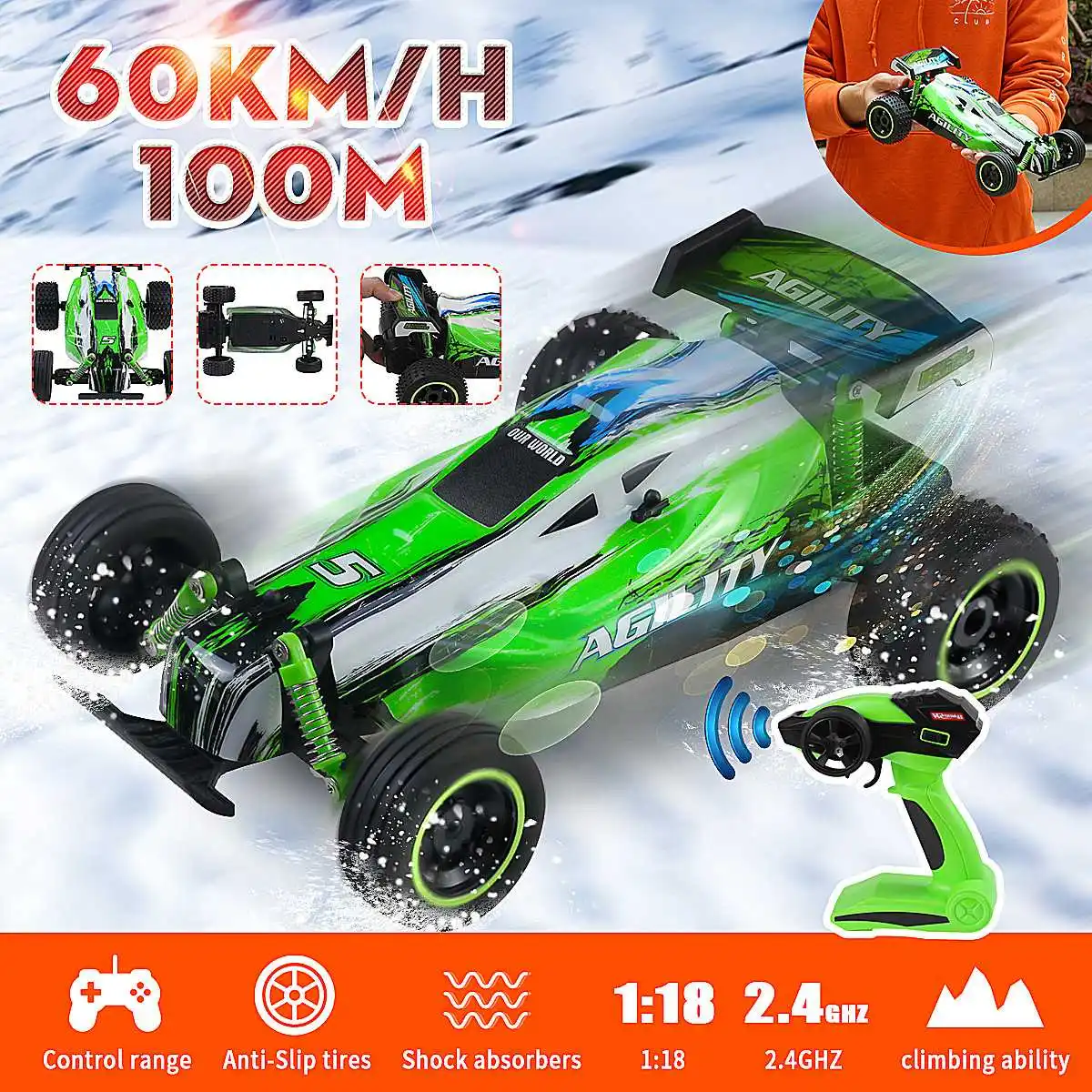 high range remote control car