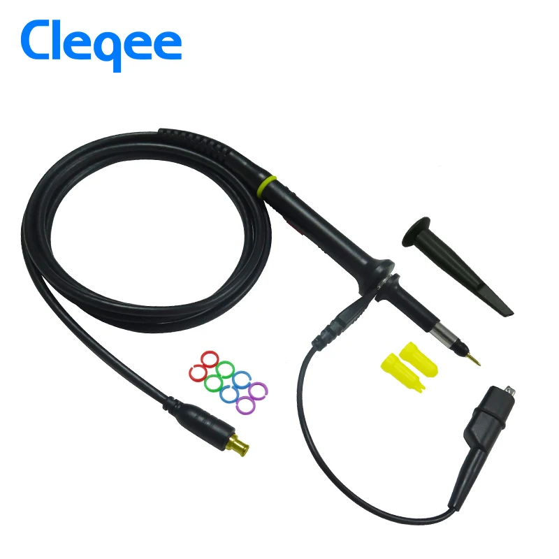 

Cleqee MCX 60Mhz Oscilloscope Probe Black X1/X10 for Mini Oscilloscope DSO201 DS201 DSO203 DS203 DSO202 DSO QUAD VC101