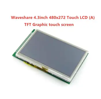 

AiSpark 4.3inch 480x272 Touch LCD (A) 40pin cable LCM TFT Display Touch Screen Module Graphic LCD Display Module
