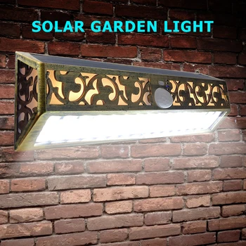 

Eco-friendly LED Solar Light Solar Power LED Waterproof Easy Installation PIR Motion Sensor Night Street Wall Light Sunlight