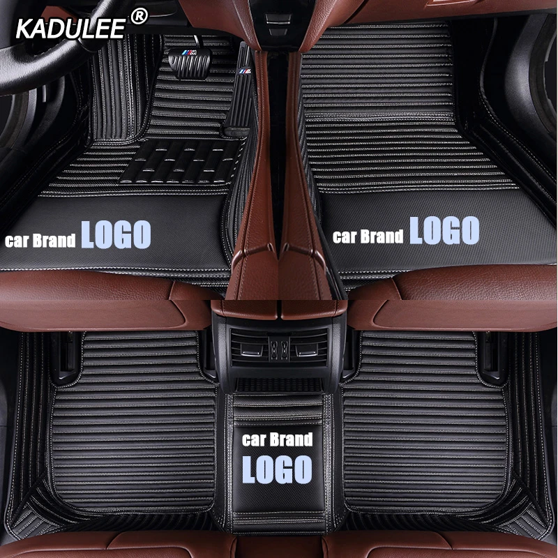 Автомобильный напольный коврик KADULEE для ford fusion fiesta mk7 s max ranger explorer 5 Mondeo kuga Edge