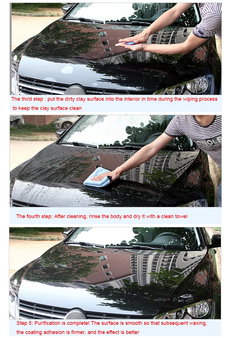 1pc Universal Auto Care Magic Car truck Clean Clay Bar Auto Detailing Cleaner For BMW BENZ AUDI SEAT LADA VW ETC car cleaning tool car cleaning clay bar car detailing cleaner