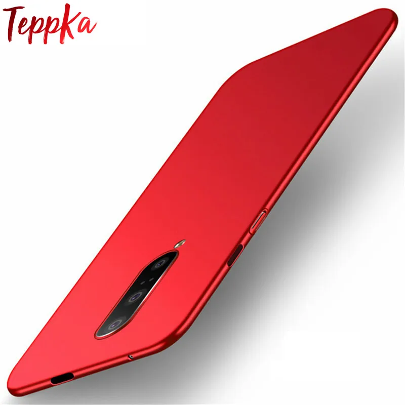 TeppKa Ultra Thin Hard PC Case For Oneplus 7 Pro 6T Phone Matte Plastic Back Protective Shockproof Cover One plus 1+7 |
