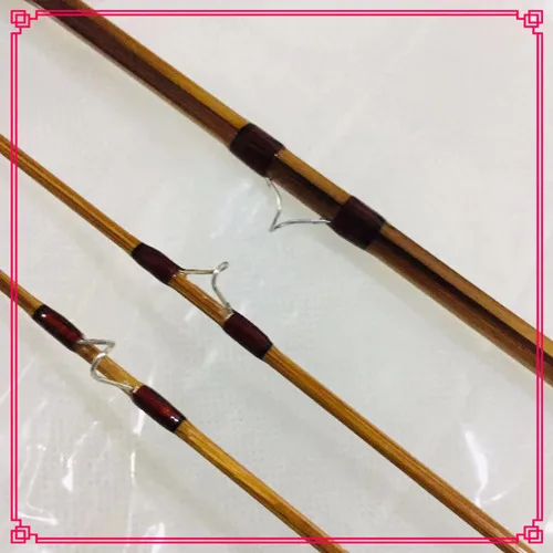 Большие скидки!) ZHUSRODS бамбуковая пламенная Удочка 7'" 4wt