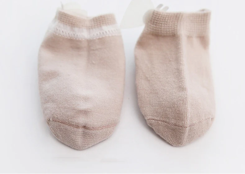 3 пар/лот, носки для малышей нескользящие носки для новорожденных девочек Нескользящие носки для новорожденных из хлопка, короткие носки