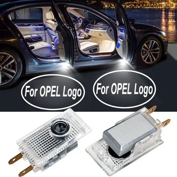 

1-20 Pair For Opel Logo Car Door LED Emblem Projector Light Ghost Shadow Welcome Insignia Courtesy Step Light 12V Car Styling