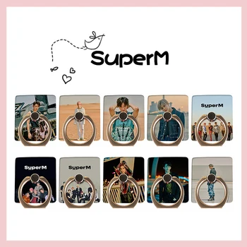 

Kpop SuperM Mini Album <Jopping> Mobile Phone Holder Ring TAEYONG BAEKHYUN MARK KAI TEN Mobile Phone Holder Stand Fan Collection