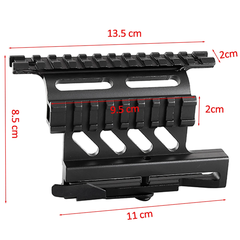 SPINA OPTICS тактическая направляющая АК серии боковое Крепление быстрый QD стиль 20 мм