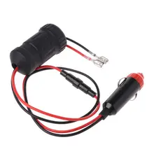 12 V-24 V 12 V-24 V гнездо для автомобильного прикуривателя Авто Питание адаптер Разъем конвертер с 10A предохранитель набор «сделай сам» для автомобиля USB