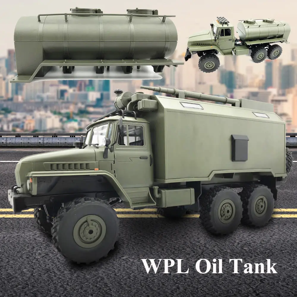 Комплект RC масляный бак B24 B16 B36 DIY военный прицеп игрушка с бусинами гоночный автомобиль