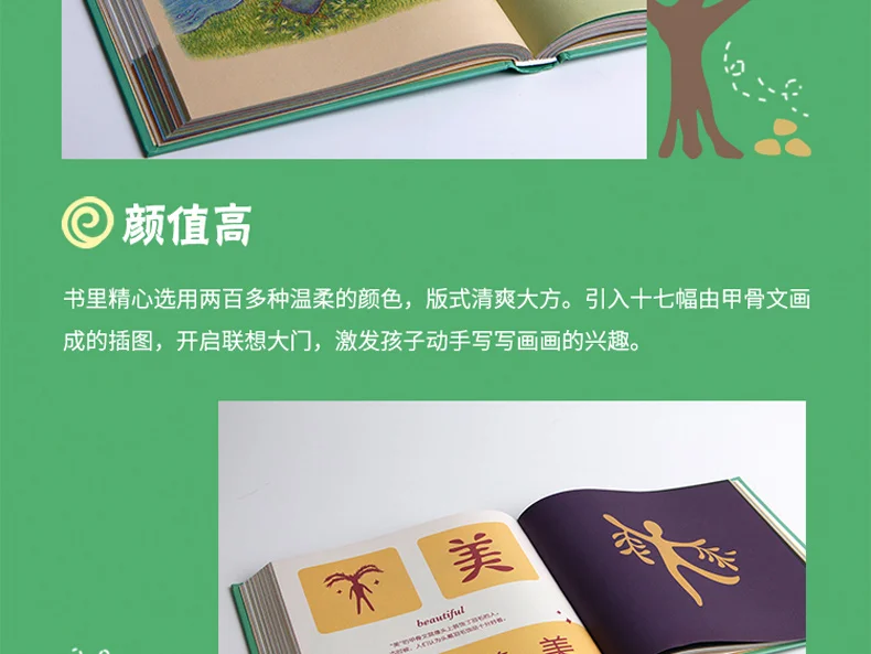 Как фотографии, такие как китайская кухня просвещение Книга по распространению грамотности иероглифами/пиктографических книга для От 0 до