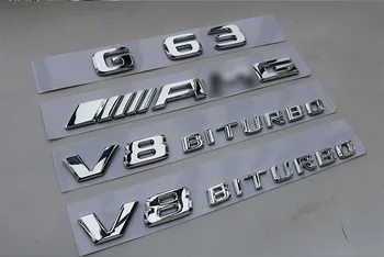 

Car Letters Badge Rear Sticker Emblem Styling For W463 G Class G43 G55 G63 G65 G230 G300 G350 G550 G500