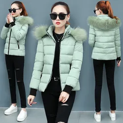 Big Fur Parkas Women Down Jacket New 2023 Winter Jacket Women Thick Snow Wear Winter Coat Lady Clothing Female Jackets Parkas