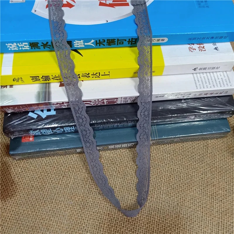 1.5cm S1922 High Quality gray Elastic Colorful Lace Ribbon Trims Trim For DIY crafts material gift packing lace | Дом и сад