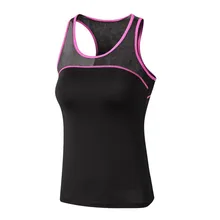 Женский жилет с круглым вырезом, стрейчевый, для гимнастики, бодибилдинга, йоги, облегающий, сетчатые, дышащие колготки, эластичный, Быстросохнущий жилет для бега