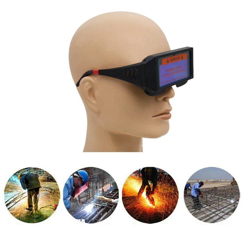 

Solar Auto Darkening Welding Helmet Welder Cap Goggles Eyes Protector Machine Cutter Soldering Mask Filter Lens Tools