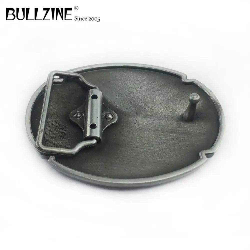 Пряжка для ремня Bullzine в Западном бирюзовом цвете с отделкой из оловянного FP 03673