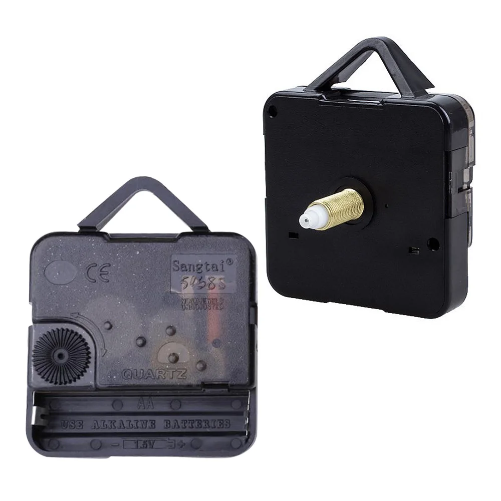 1 Set Multiple Colors Choose Clock Movement Silicone Mold Accessories Mechanism Repair Parts Black Hands Replacement Parts Kit