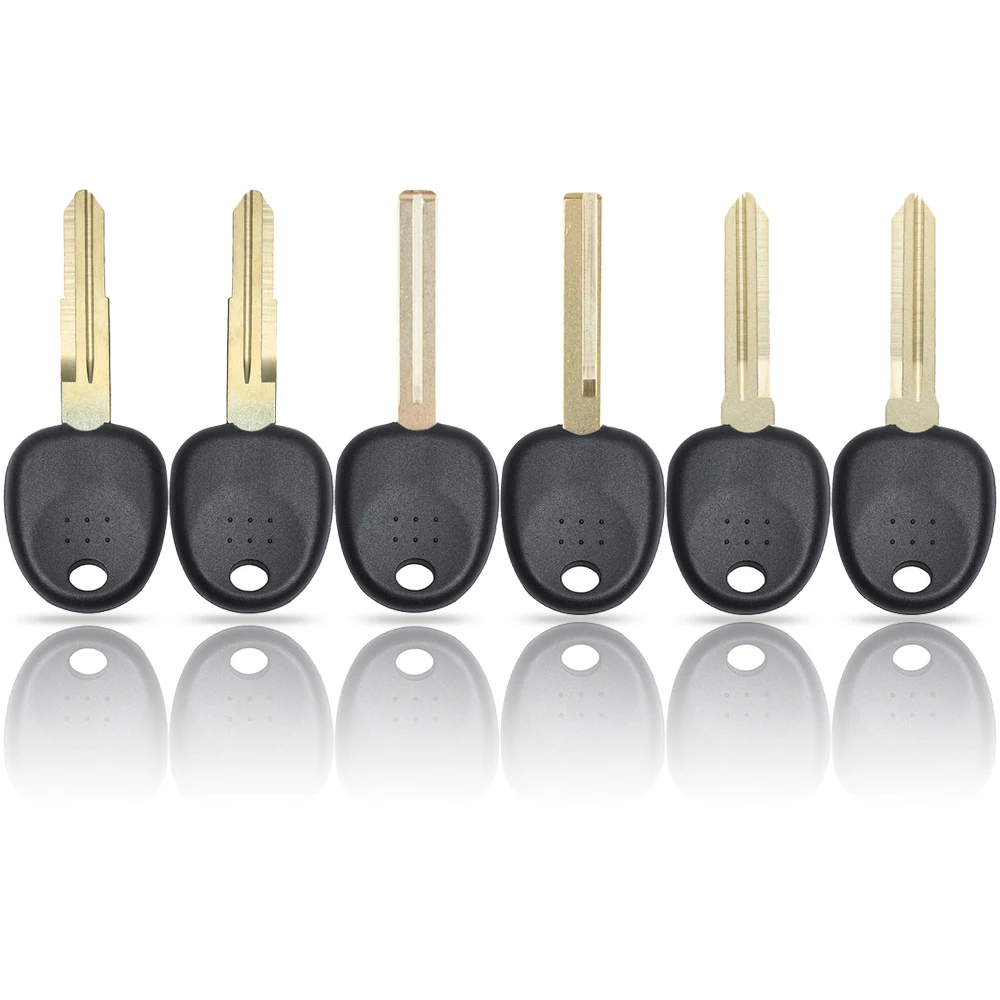 

Keyecu Transponder Chip Key Case Shell for Hyundai Coupe Tucson Elantra Accent Santa Fe i10 for Kia Left/ Right / Middle Groove
