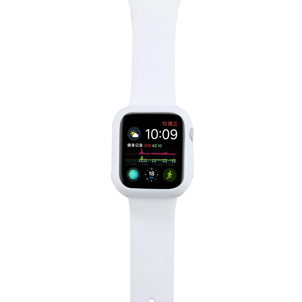 Чехол-бампер для часов из ТПУ для Apple Watch 5, 4, чехол 44 мм, 40 мм, высококачественные защитные аксессуары для часов iWatch 5, 4
