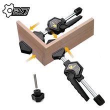

2Pcs/Set WoodWorking Clamp Fixture Desktop Clip Wood Working Fast Fix Auxiliary Tools