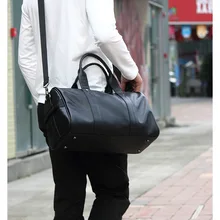 Модная мужская дорожная сумка высокой емкости, Портативная сумка через плечо, Повседневная Деловая Дорожная сумка на плечо, простая практичная сумка для багажа