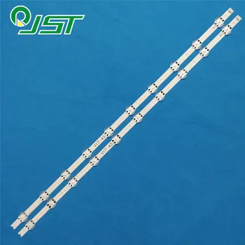 

100% New 16pcs=8Kits LED strips for LG 43 TV 43LJ622V 43VH6100 CB 43LV340C UB AGF78709801 43 V17 ART3 2867 Rev0.3 1 6916L 2867G