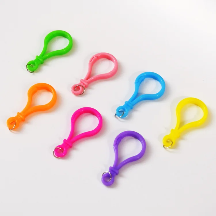 Plastic Key Ring Children DIY Fight Beans Hot Selling Keychain Accessories Wholesale