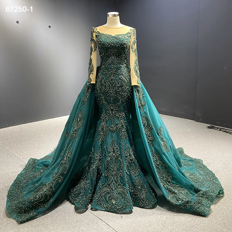 Rsm67250-1 Pearl Emerald Green Dress 