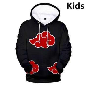 

3 To 14 Years Naruto Clothing Children Kids Boys Girls Long Sleeve Hoodies Sweatshirt Outerwear Cartoon Child Hoodie Jacket