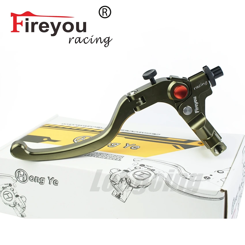 Кабель сцепления для мотоцикла Fireyouracing тормозной рычаг барабана с ЧПУ 22 мм 7/8 "
