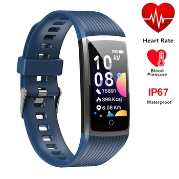 

Smart Bracelet R12 sport watch band 5 Fitness Tracker Heart Rate Blood Pressure Waterproof Wristband For HuaWei Honor IOS Phone