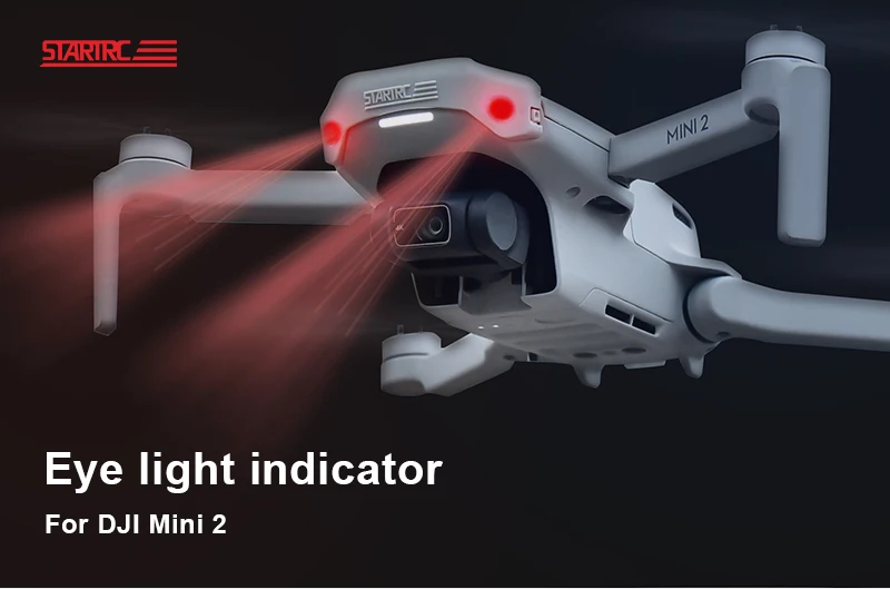 For DJI MINI 2 Drone Head Eye Light Mavic Mini Se Head Flashing Light Warning Light For DJI Mini 2 Drone Accessories