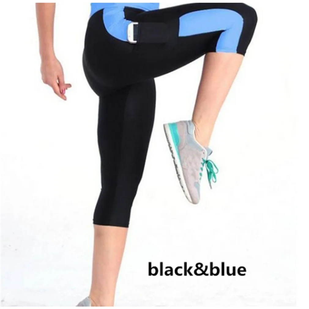 Patchwork Leggings For Women Fitness Leggings Mid Calf High Waist Leggings Elastic Legins Women Capris Pants Female Trousers Patchwork Leggings For Women Fitness Leggings Mid Calf High Waist Leggings Elastic Legins Women Capris Pants Female Trousers