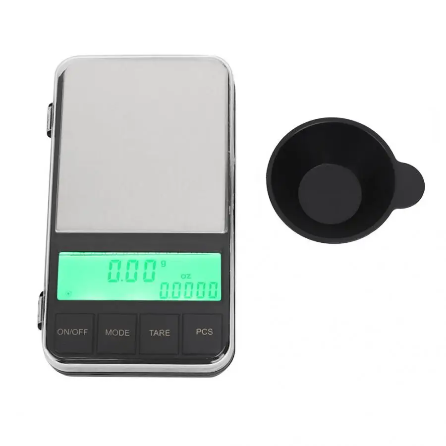 Kitchen Electronic Scale Digital Food Scale Stainless Steel Weighing Scale LCD High Precision Measuring Tools