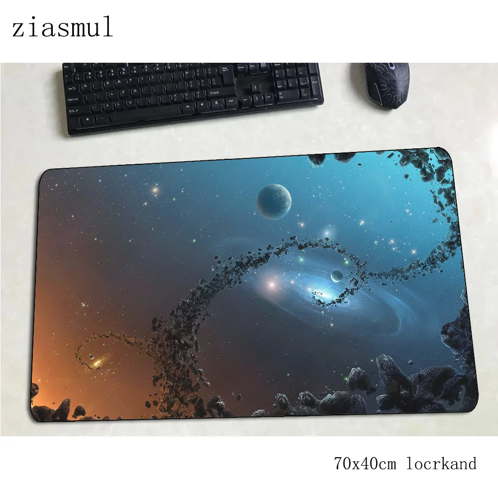 Коврик для мыши universe милый компьютерный коврик 70x40 см игровой коврик для мыши большая подставка для запястья клавиатура со встроенной мышью игры ПК геймер стол